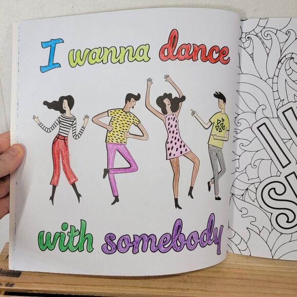 BOOK The Coloring Book of Feel Good Songs - Picture 4 of 4